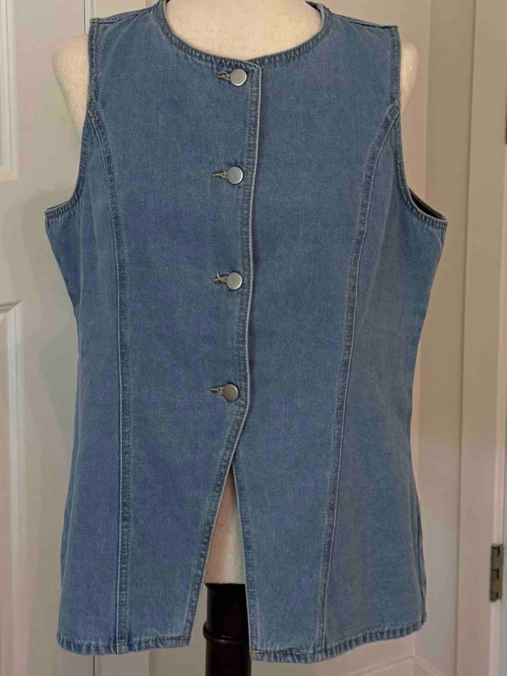 Denim Vest Sz L